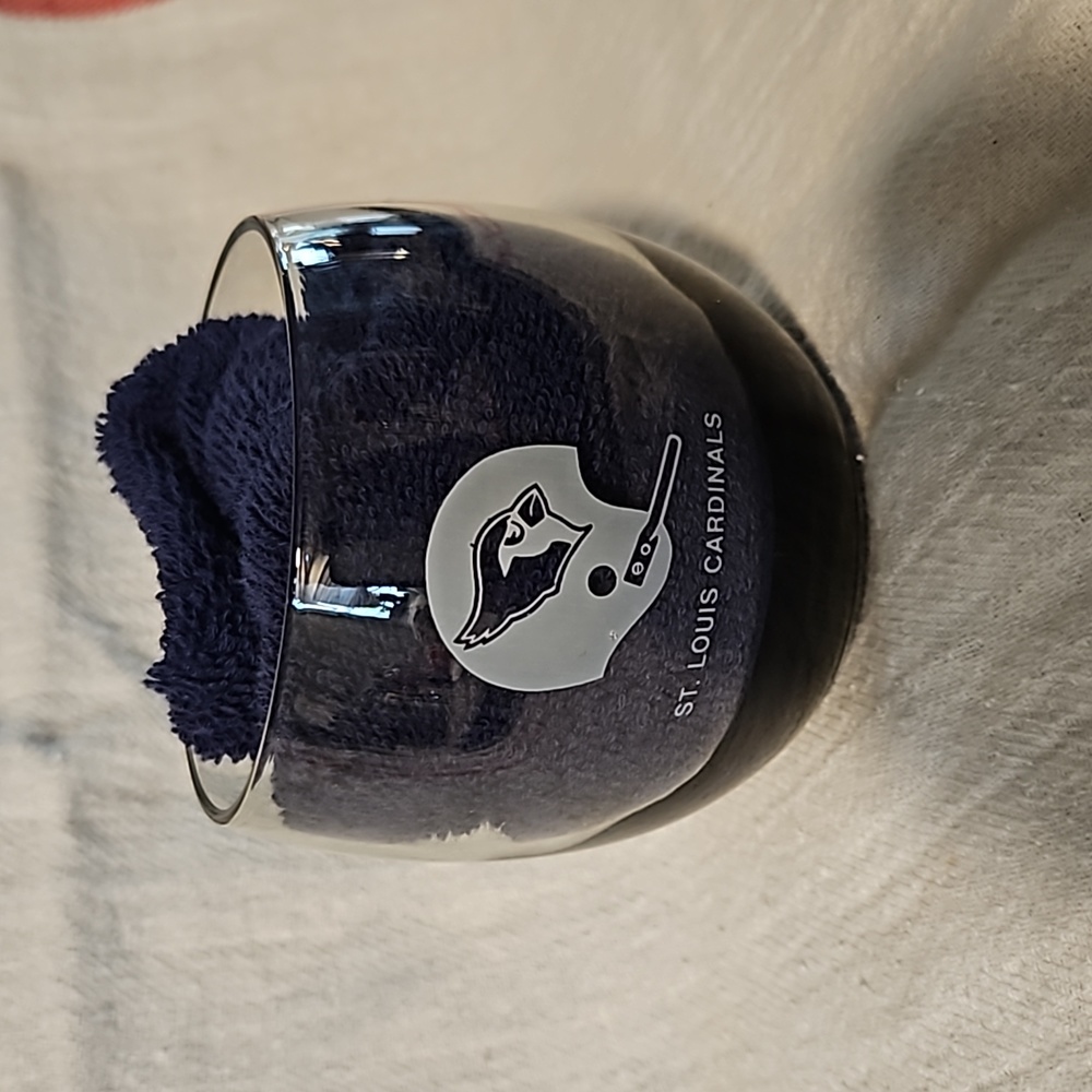 Vintage NFL Saint Louis Cardinals low ball tumbler